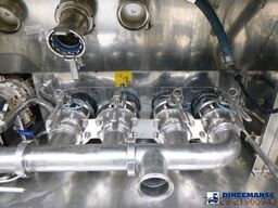 Van Hool Food tank inox 36 m3 / 4 comp + pump