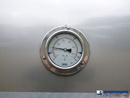 Van Hool Food tank inox 36 m3 / 4 comp + pump
