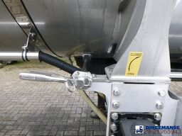 Van Hool Food tank inox 36 m3 / 4 comp + pump