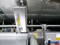 Van Hool Food tank inox 36 m3 / 4 comp + pump