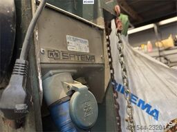  Hydraulisk verkstedpresse 60 tonn med hydraulikkag