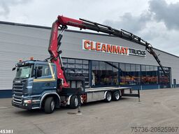 Scania R 560 V8 Fassi 80 Tonmeter laadkraan + Fly-Jib