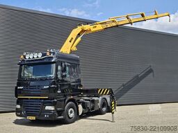 DAF XF 430 6x2 / HIAB 280-5 CRANE - KRAN / REMOTE