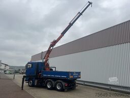 MAN TGA 26.480 6x4 BL TGA 26.480 6x4 BL, Intarder, SZM/Pritsche, Kran Atlas 190.E2-A3, Funk