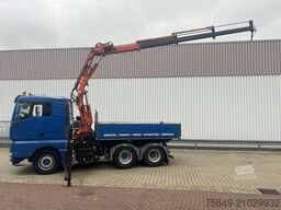 MAN TGA 26.480 6x4 BL TGA 26.480 6x4 BL, Intarder, SZM/Pritsche, Kran Atlas 190.E2-A3, Funk