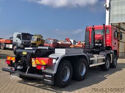 MAN TGS 41.480 8X8 BB TGS 41.480 8X8 BB, Bender Stahlmulde ca. 18m³, hydr. Heckklappe