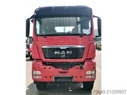 MAN TGS 41.480 8X8 BB TGS 41.480 8X8 BB, Bender Stahlmulde ca. 18m³, hydr. Heckklappe