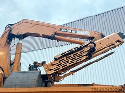 Unimog U400 4x4 U400 4x4, Frontzapfwelle, Kipper, Kran MKG HKL 111a3V, Funk