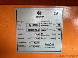 Aufsatzsalzstreuer SH3500 ca. 3m³ Aufsatzsalzstreuer SH3500 ca. 3m³