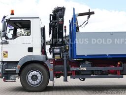 MAN TGM 18.330 Kipper Kran Hiab Funk