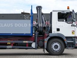MAN TGM 18.330 Kipper Kran Hiab Funk