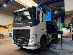 Volvo FH 420 8x4 TRIDEM TIPPER + CRANE HMF 2120 - 4x ...