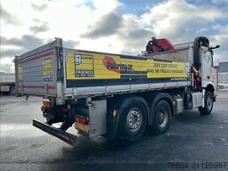 MERCEDES-BENZ AROCS 2846, 6X4/2 KIPPER, HMF 2320K-K5 KRAN,  LENK-LIFTACHSE, EURO 6