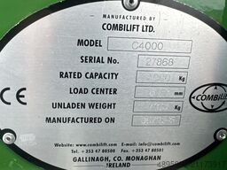 Combilift C4000 /2015 /Triplex 8400 mm/Only 7299 h