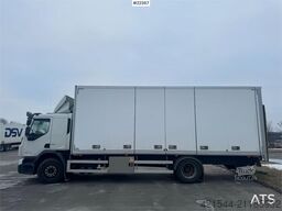Volvo FE 280 4x2 box truck with full side opening and ta