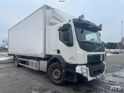 Volvo FE 280 4x2 box truck with full side opening and ta