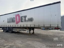  HDR semi-trailer, repair object with a full side o