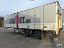  HDR semi-trailer, repair object with a full side o