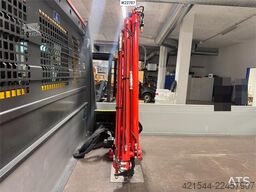 Iveco 35S18 flatbed truck with crane – 2 sets of tires –