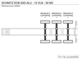 SCHMITZ SCB-S3D-ALU  - 10 VLN - 30 M3