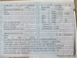 MAN TGS 33.320 / WENIG KM / 6X4 / Full Steel /Manual