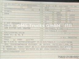 SCANIA G450 / ISO Thermo Mulde / 8X4 / Opti Cruise