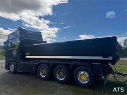 Scania R660 Tridem Hooklift Truck with Snow Plough Equipm