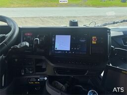 Scania R660 Tridem Hooklift Truck with Snow Plough Equipm