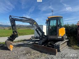 Volvo ECR 50D Excavator - Tilt and 2 buckets