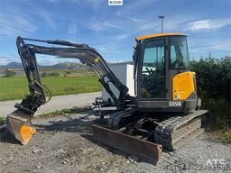 Volvo ECR 50D Excavator - Tilt and 2 buckets