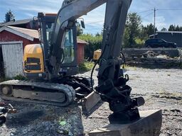 Volvo ECR 50D Excavator - Tilt and 2 buckets