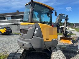 Volvo ECR 50D Excavator - Tilt and 2 buckets