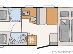 DETHLEFFS Trend I 7057 EB *Pakete: Family+Chassis+Two*