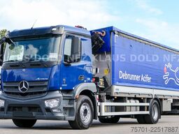 MERCEDES-BENZ Actros 1836 Stahl Transport Kran Fassi F125 Funk
