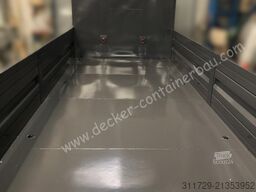 Decker Containerbau Plattform, Stahlklappwände,Pendelklappe
