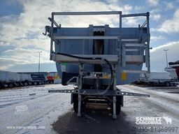 Schmitz Cargobull Semitrailer Tipper Steel half pipe body 25m³