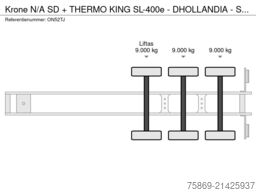 Krone N/A SD + THERMO KING SL-400e - DHOLLANDIA - SAF...