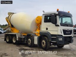 MAN TGS 32.420 8X4 9m3 Stetter Mixer Steel Suspensi...