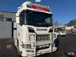 Scania R580 6x4 tractor unit w/ hydraulics