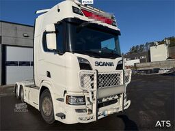 Scania R580 6x4 tractor unit w/ hydraulics