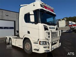 Scania R580 6x4 tractor unit w/ hydraulics