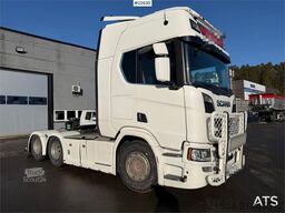 Scania R580 6x4 tractor unit w/ hydraulics