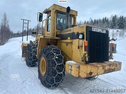 CAT 950F wheel loader w/ 2 buckets and pallet forks