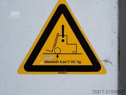 SCHMITZ CARGOBULL SKO 24/ LBW 2500 kg / LIFTACHSE / 3 x ZURRLEISTE