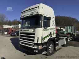 SCANIA R 144 V8 530 Retarder Voll Luft Alu Felgen Hydra