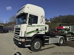 SCANIA R 144 V8 530 Retarder Voll Luft Alu Felgen Hydra