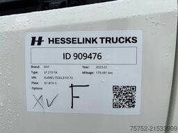 DAF LF 210 730CM Koffer 1.500KG LBW 179.481KM!! NL ...