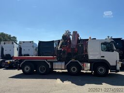 VOLVO FM 480 Fassi 1100 AXP JIP winch 8x2