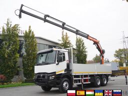 Renault C380 Comfort 6x4 / Atlas 172.3E crane