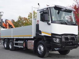 Renault C380 Comfort 6x4 / Atlas 172.3E crane